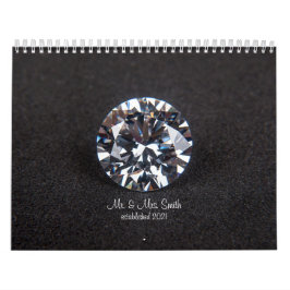 Kalender för bröllop-minnesobjekt