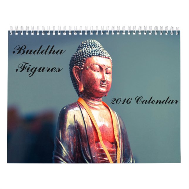 Kalender för Buddha Figurer 2016 (Omslag)