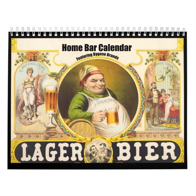 Kalender för Bygone Brands Pub (Omslag)