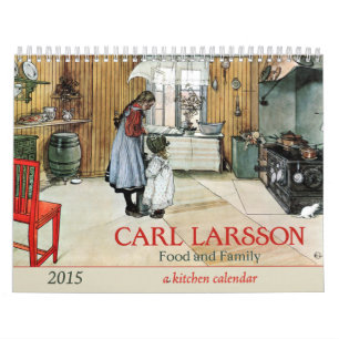 Kalender för Carl Larsson mat- och familjkök 201