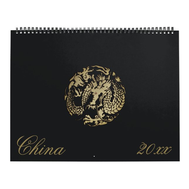 Kalender för China (Omslag)
