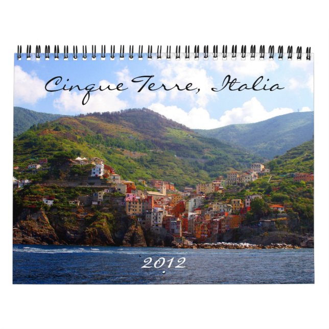 kalender för cinqueterre 2012 (Omslag)