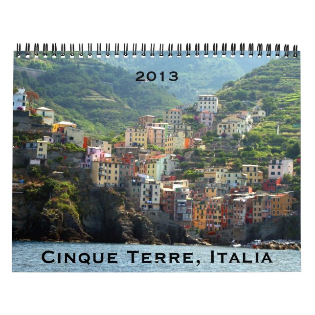 kalender för cinqueterre 2013 (Omslag)