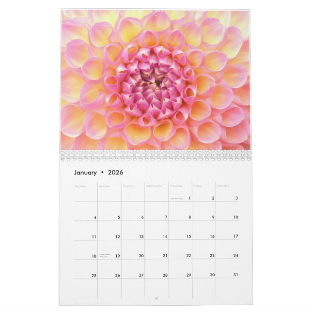 Kalender för Dahlias 2011 (Jan 2026)