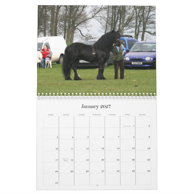Kalender för dalponny 2010 (Jan 2027)