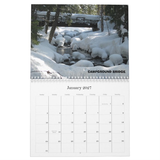 KALENDER FÖR DELSTATSPARK 2010 FÖR PLUMAS EUREKA (Jan 2027)