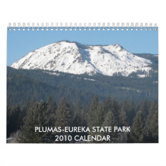 KALENDER FÖR DELSTATSPARK 2010 FÖR PLUMAS EUREKA