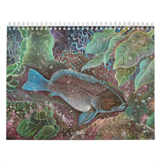 Kalender för Dreamyfish konst 2010