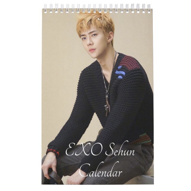 Kalender för EXO Sehun (Omslag)
