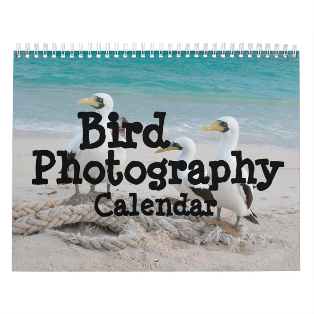Kalender för fågelfotografi (Omslag)