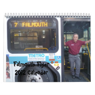 Kalender för Falmouth reklamblad 2012