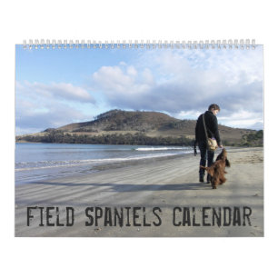Kalender för fältSpanielvägg