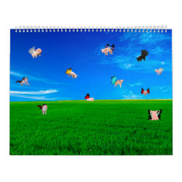 Kalender för fåniget Animal Bilder