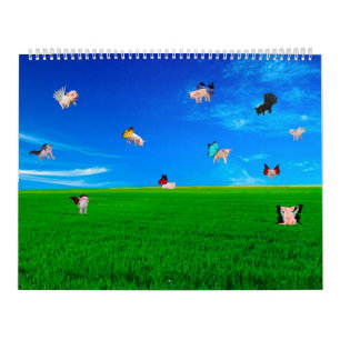Kalender för fåniget Animal Bilder