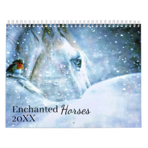 Kalender för fantastiska hästar