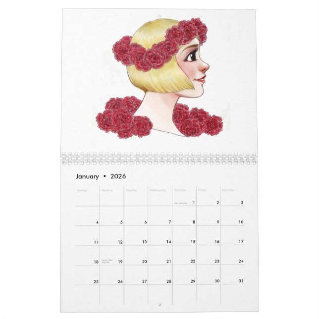 Kalender för floror 2014 (Jan 2026)