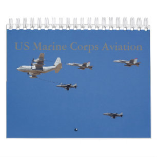 Kalender för flyg för 2019 US-marinkorpraler