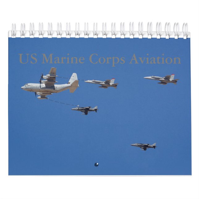 Kalender för flyg för 2019 US-marinkorpraler (Omslag)