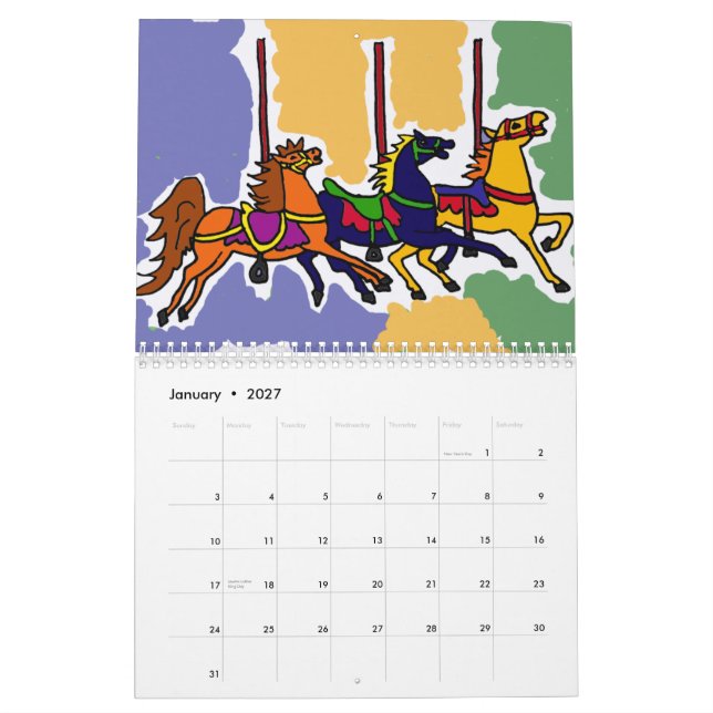 Kalender för Folk konst AP 2013 (Jan 2027)