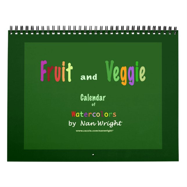 Kalender för frukt och grönsaker (Omslag)