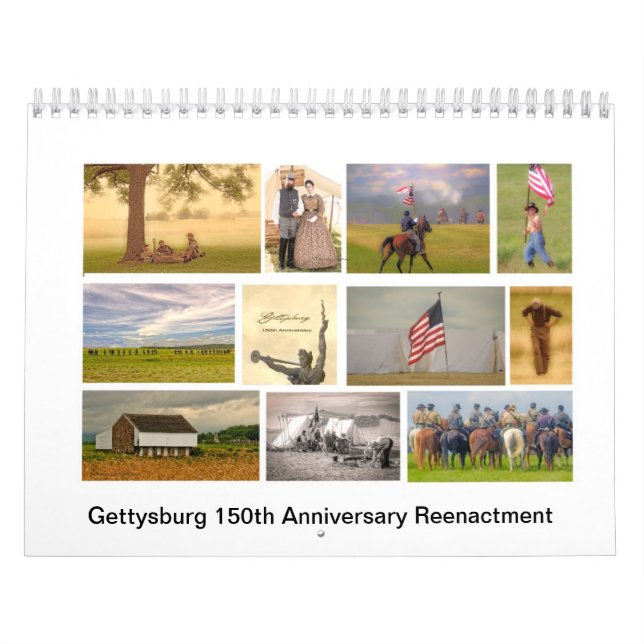 Kalender för Gettysburg 150. årsdagReenactment (Omslag)