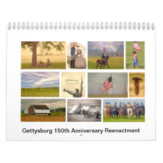 Kalender för Gettysburg 150. årsdagReenactment
