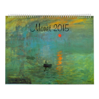 Kalender för Giant Monet 2015