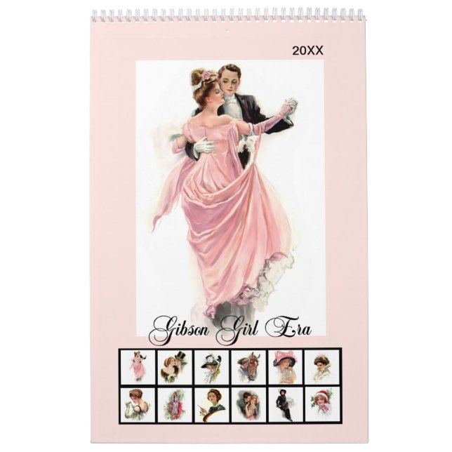 Kalender för Gibson Girls Wall 2021 (Omslag)