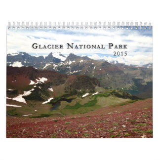 Kalender för glaciärnationalpark 2015