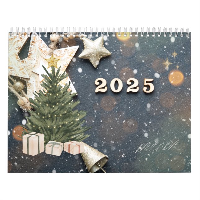 Kalender för gott nytt år 2025 (Omslag)