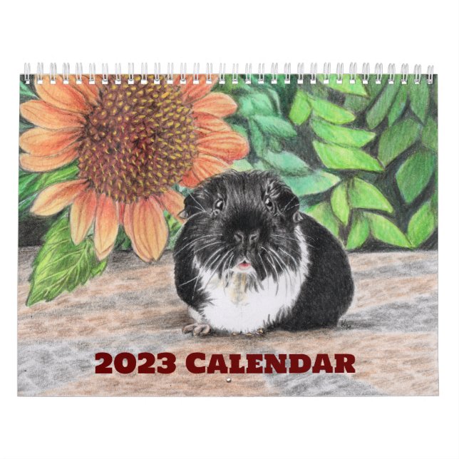 Kalender för Guinea Gris 2023 (Omslag)