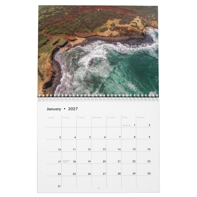 Kalender för hawaiibo 2015 (Jan 2027)