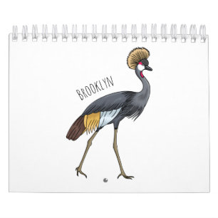 Kalender för illustration av djurens tecknad