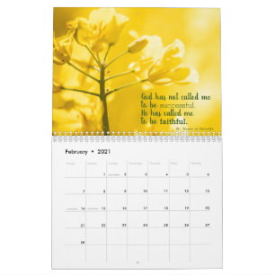 Kalender för inspirationstecken