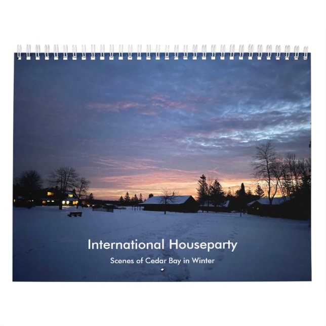 Kalender för internationell-väggen (Omslag)