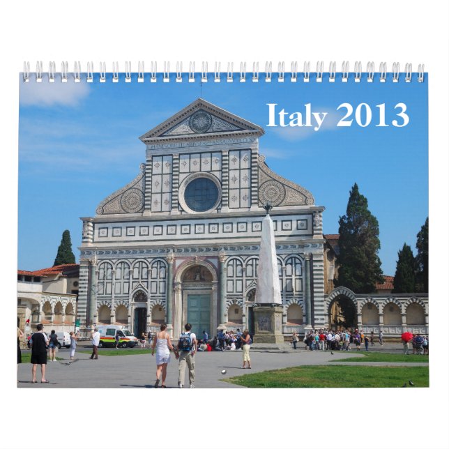 Kalender för italien 2013 (Omslag)