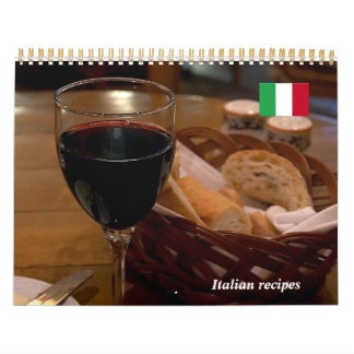 Kalender för italienska recept