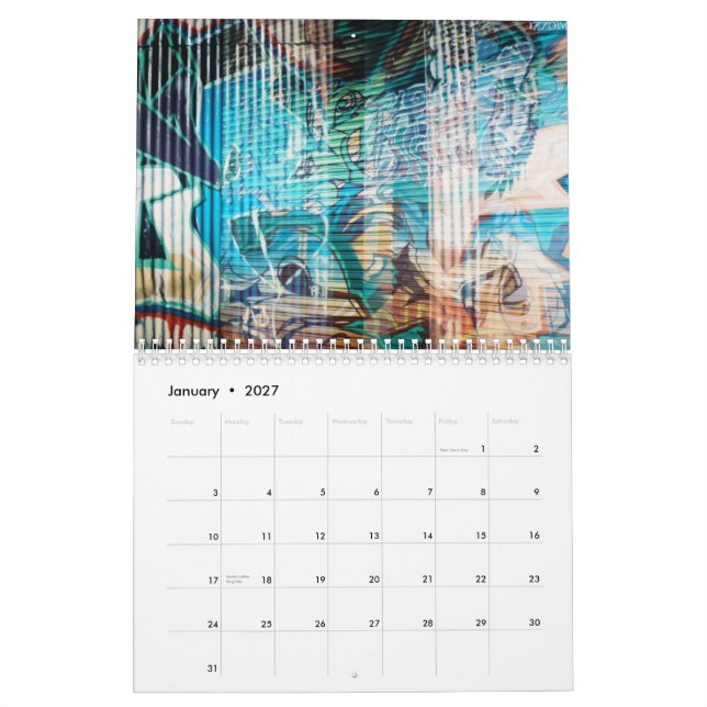 Kalender för IZZOIMAGES 2013 (Jan 2027)