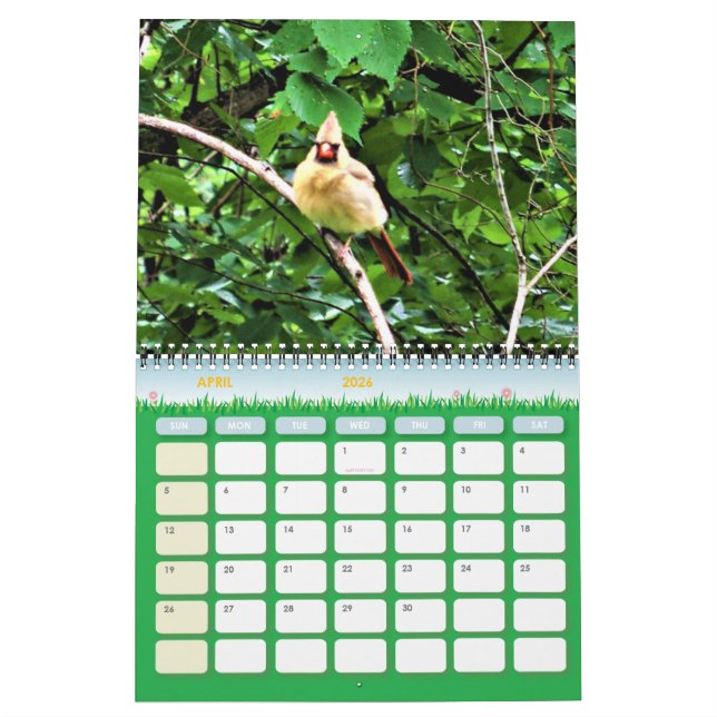 Kalender för jägerfoto (Apr 2026)