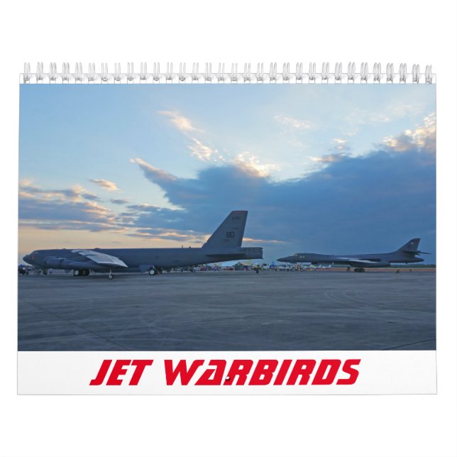 Kalender för Jet Warbird (Omslag)