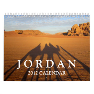 Kalender för Jordanien 2012