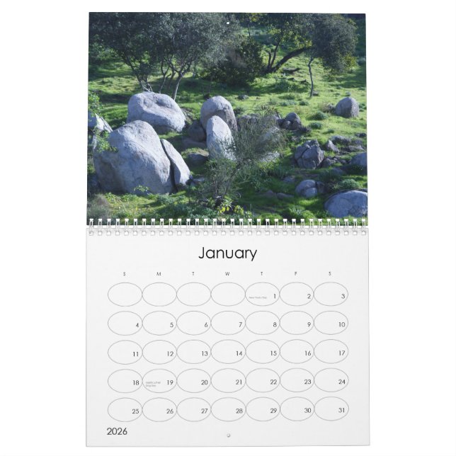 Kalender för Josefa gryningfotografi 2011 (Jan 2026)
