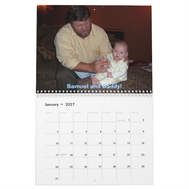 Kalender för jul 2006 (Jan 2027)