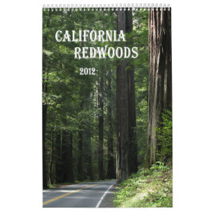 Kalender för Kalifornien redwoodträd 2012