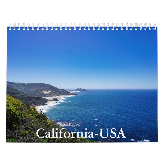 Kalender för Kalifornien-USA (Omslag)