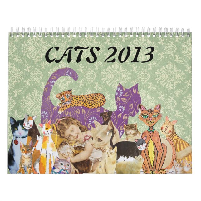 Kalender för katter 2013 (Omslag)