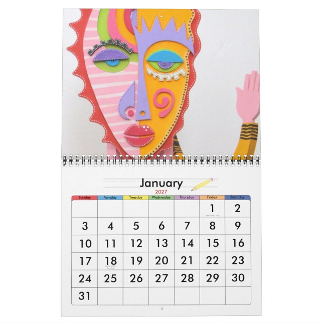 Kalender för "KeRicTure" (Jan 2027)