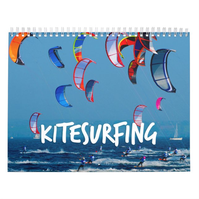 Kalender för Kitesurfing Wall (Omslag)