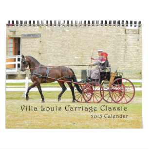Kalender för klassiker 2015 för villaLouis vagn
