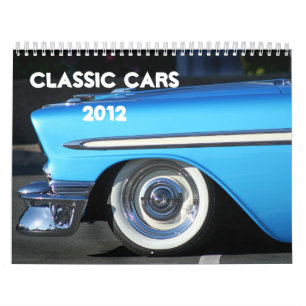 Kalender för klassikerbilar 2012